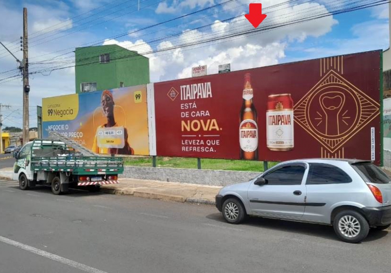 produto <em>Editar Locais</em> Placa 135 opendoor paineis outdoor painel de led frontlight empena anuncie anuncio uberaba mg