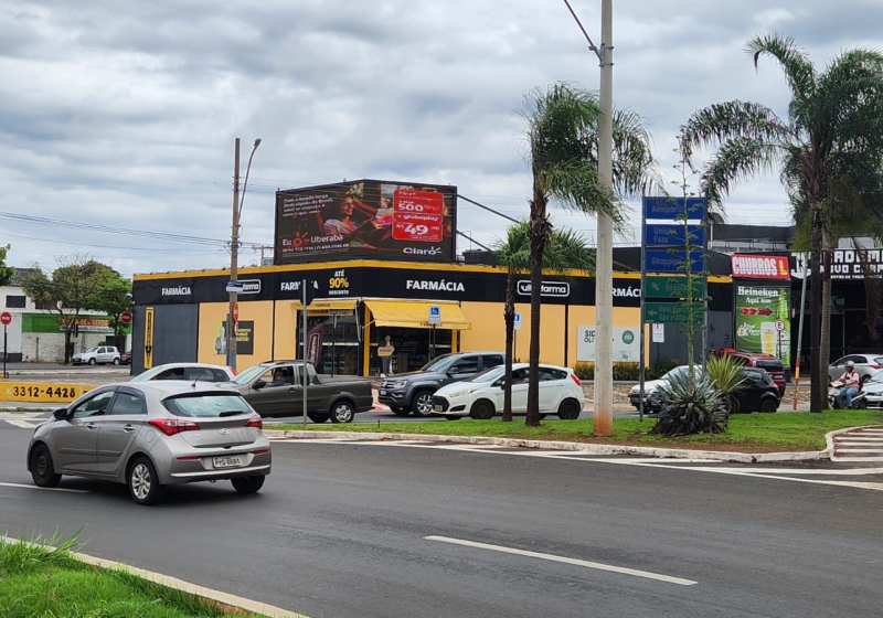 produto <em>Editar Locais</em> Painel de Led P5  opendoor paineis outdoor painel de led frontlight empena anuncie anuncio uberaba mg